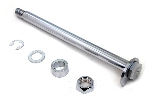 V-Twin - 44-0271 - Chrome Rear Axle Kit