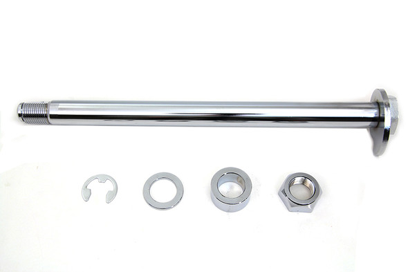 V-Twin - 44-0271 - Chrome Rear Axle Kit