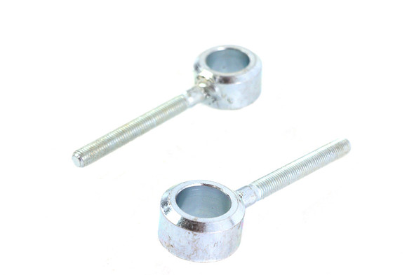 V-Twin - 44-0333 - Axle Adjuster Bolts - Fits 1985-1996 Harley-Davidson XL, 1973-1984 FX, FL