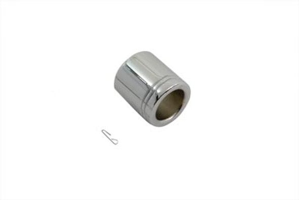 V-Twin - 44-0342 - Rear Axle Spacer Chrome 3/4 inch Inner Diameter