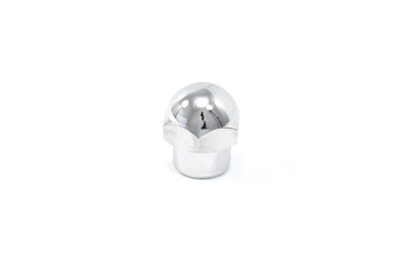 V-Twin - 44-0376 - Chrome Axle Shoulder Nut 5/8 inch Outer Diameter