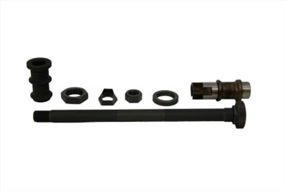 V-Twin - 44-0377 - Parkerized Hex Head Rear Axle Kit