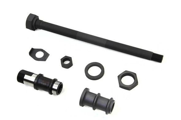V-Twin - 44-0382 - Parkerized Hex Head Rear Axle Kit