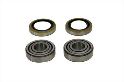 V-Twin - 44-0418 - Rear Wheel Hub Bearing Race Seal Kit - Fits 1982 Harley-Davidson FXR (Laced Wheel), 1973-1982 FL (Laced Wheel), 1980-1982 FL (Cast Wheels), 1973-1982 FX (Laced Wheel)