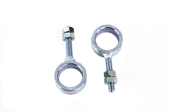 V-Twin - 44-0434 - Rear Axle Adjuster Set Zinc