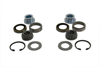V-Twin - 44-0454 - Wheel Hub Bearing Assembly Kit - Fits 1982-1983 Harley-Davidson FXR (Cast Wheel), 1982-1983 FXRS (Cast Wheel)