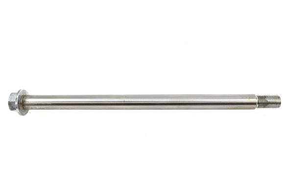 V-Twin - 44-0490 - 12-1/2 inch x 3/4 inch Chrome Rear Axle - Fits 1980-1999 Harley-Davidson FLT, 1984-2006 FXST, 1986-2006 FLST, 1982-1994 FXR