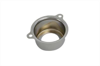 V-Twin - 44-0505 - Chrome Wheel Hub Bearing Retainer Cover - Fits 1971-1972 Harley-Davidson FX (Rear), 1967-1972 FL (Front or Rear)