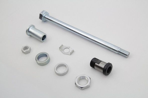 V-Twin - 44-0510 - Rear Axle Kit Zinc - Fits 1967-1972 Harley-Davidson FL, 1971-1972 FX