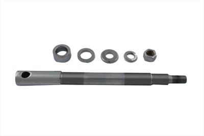 V-Twin - 44-0614 - Chrome Front Axle Kit - Fits 2008-2013 Harley-Davidson XL