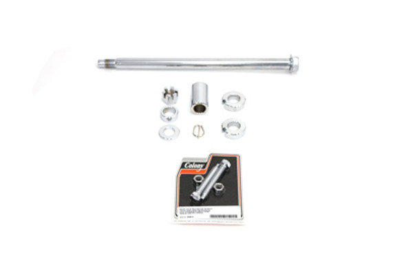 V-Twin - 44-0620 - Chrome Rear Axle Kit