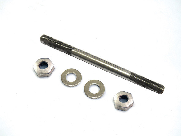 V-Twin - 44-0761 - 3/8 inch-20 Zinc Front Axle