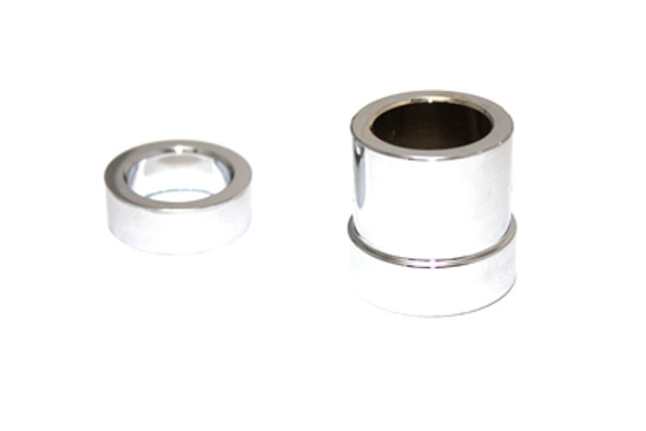 V-Twin - 44-0810 - Axle Spacer Set Chrome