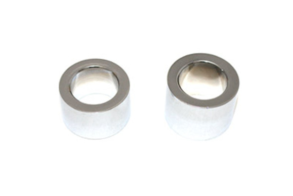 V-Twin - 44-0811 - 2007-2015 FLST Front Axle Spacer Set 1 inch Inner Diameter