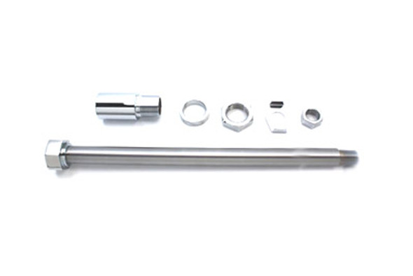 V-Twin - 44-2038 - Rear Axle Kit Chrome