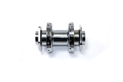 V-Twin - 45-0294 - Chrome Front Wheel Hub - Fits 1980-1983 Harley-Davidson FX (dual disc)