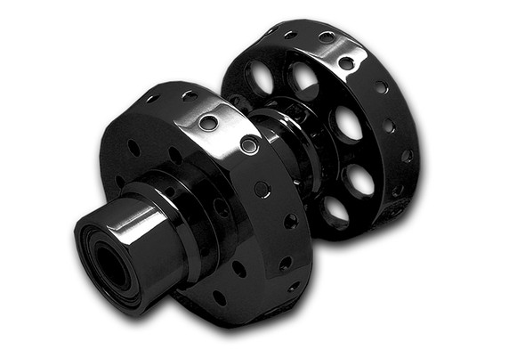 V-Twin - 45-0304 - Black Rear Wheel Hub