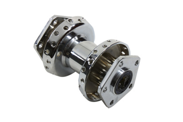 V-Twin - 45-0326 - Chrome Front Wheel Hub