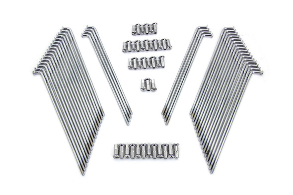 V-Twin - 45-0631 - Chrome 19 inch Spoke Set