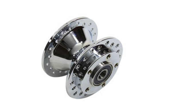 V-Twin - 45-0641 - Chrome Front Wheel Hub
