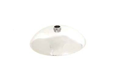 V-Twin - 45-0666 - Chrome Front Hubcap 8 inch Dresser - Fits 1973-1980 Harley-Davidson FLH
