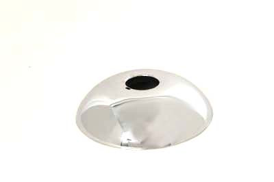 V-Twin - 45-0667 - Chrome Front Hubcap 8 inch Dresser - Fits 1981-1984 Harley-Davidson FLH