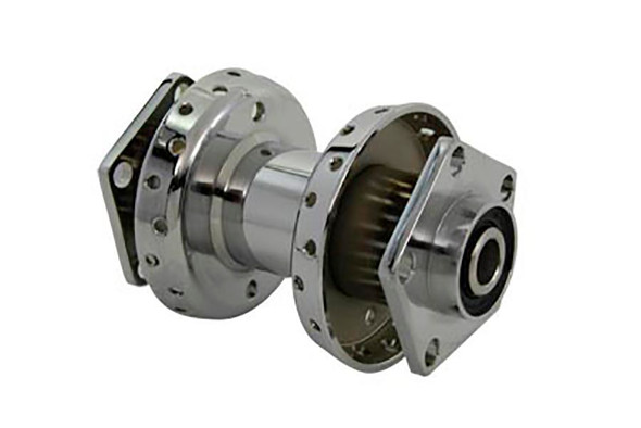 V-Twin - 45-0670 - Chrome Rear Wheel Hub - Fits 1984-1985 Harley-Davidson FXST, 1982-1985 XL