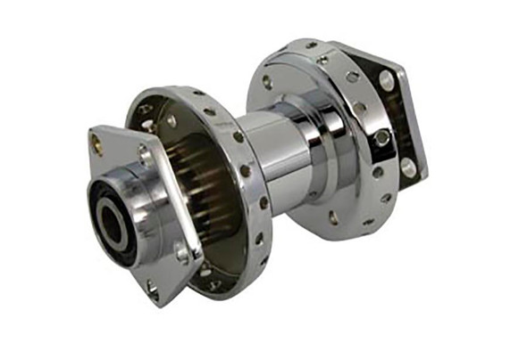 V-Twin - 45-0670 - Chrome Rear Wheel Hub