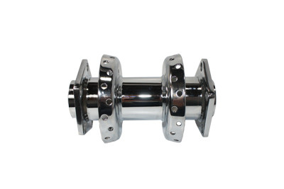 V-Twin - 45-0671 - Chrome Rear Wheel Hub - Fits 1986-1994 Harley-Davidson FXRS, 1986-1999 FLST, XL, 1986-1994 FXR, 1986-1999 FXSTC, FXST