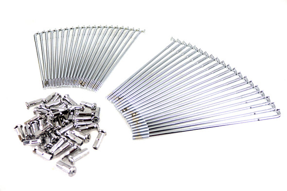 V-Twin - 45-0762 - Chrome 17 inch Spoke Set