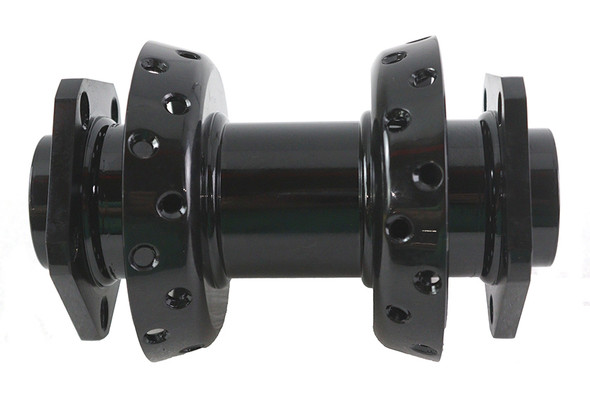 V-Twin - 45-0771 - Front and Rear Hub Assembly Black - Fits 1973-1984 Harley-Davidson FX, FL