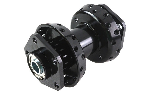 V-Twin - 45-0771 - Front and Rear Hub Assembly Black - Fits 1973-1984 Harley-Davidson FX, FL
