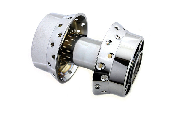 V-Twin - 45-0812 - Rear Wheel Hub Chrome - Fits 2012-2017 Harley-Davidson FXD (with ABS)