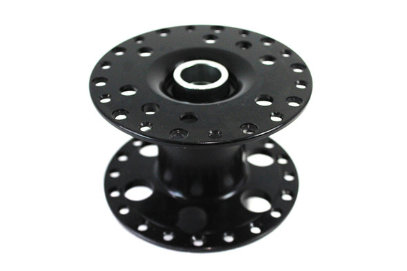 V-Twin - 45-0925 - Black Rear Indian Hub - Fits 1939-1945 Indian Chief