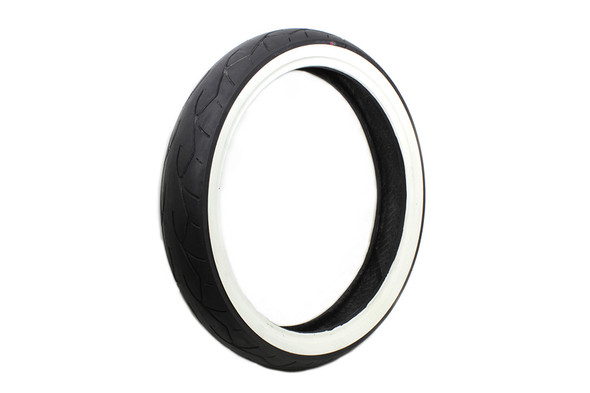 V-Twin - 46-0457 - Vee Rubber 120/70H X 21 inch Whitewall Tire