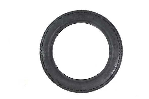 V-Twin - 46-0534 - Beck Front or Rear Tire 4.50 x 19 inch Black - Fits 1937-1952 Harley-Davidson WL, 1942-1943 WLC, 1937-1942 WLD, 1940-1945 WLA