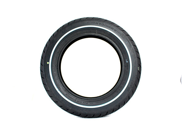 V-Twin - 46-0561 - Dunlop American Elite MU85B x 16 Narrow White Stripe Tire