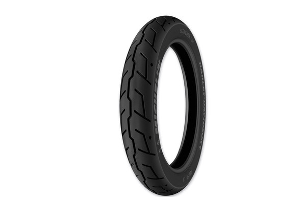 V-Twin - 46-0810 - Michelin Scorcher 31 100/90B19 Ply Blackwall Tire