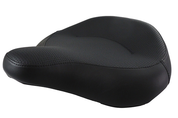 V-Twin - 47-0020 - OE Police Solo Seat Black Vinyl
