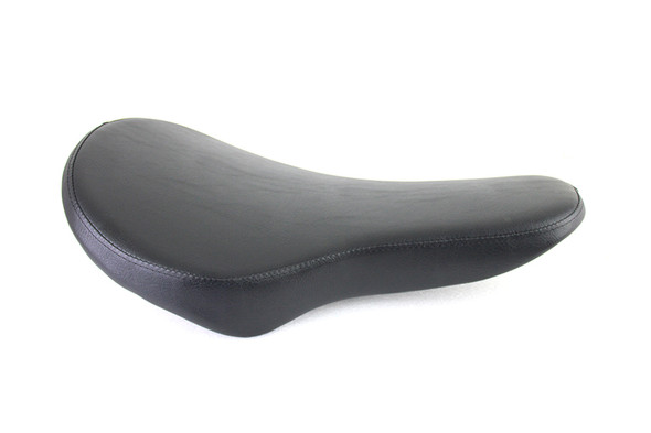 V-Twin - 47-0225 - Black Naugahylde Thin Profile Buddy Seat - Fits 1936-1940 Harley-Davidson EL, 1941-1984 FL
