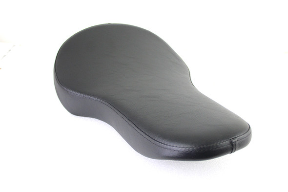 V-Twin - 47-0225 - Black Naugahylde Thin Profile Buddy Seat - Fits 1936-1940 Harley-Davidson EL, 1941-1984 FL