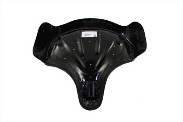 V-Twin - 47-0775 - Corbin Gentry Police Black Solo Seat with Spears