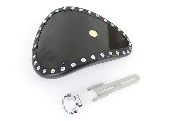 V-Twin - Bates Tuck and Roll Style Solo Seat fits '58-'64 FL Model