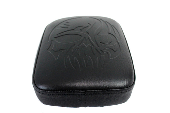 V-Twin - 47-0899 - Skull Fender Pad Black