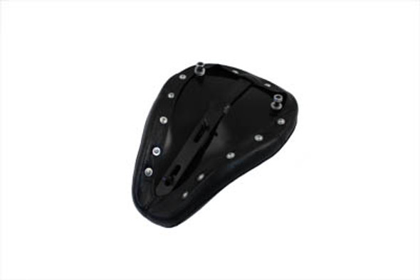 V-Twin - 47-0902 - Black Leather Solo Seat
