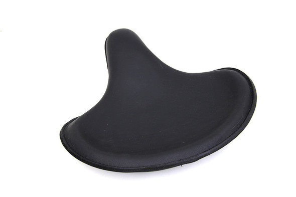 Corbin Gentry - Black Leather Thin Solo Seat fits '41-'84 FL, '36-'40 EL Models (OEM #3181-25)