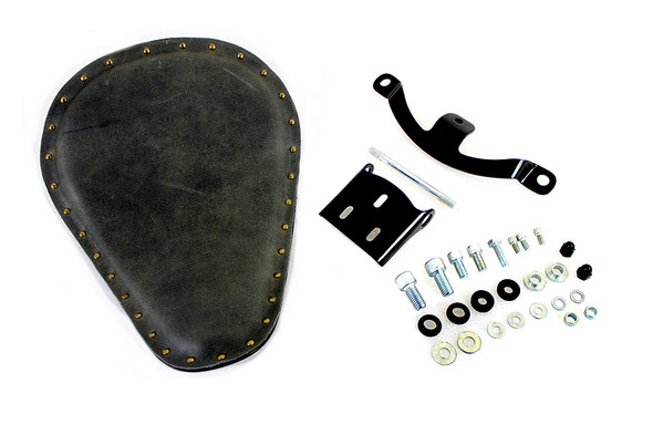V-Twin - 47-1800 - Solid Mount Bates Bobber Solo Seat Kit