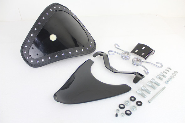 V-Twin - 47-1812 - Spring Mount Bates Spring Saddle Solo Seat Kit