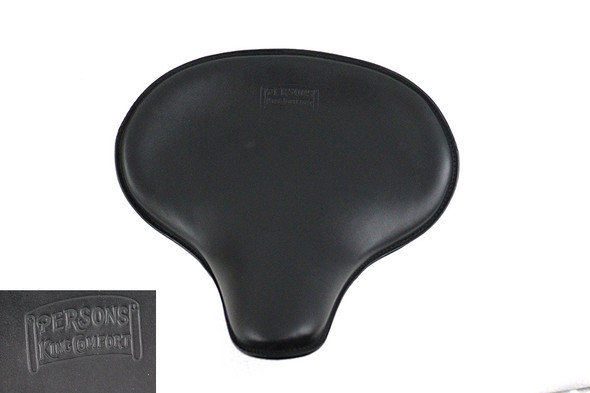 V-Twin - 47-1928 - Replica Persons Solo Seat Black Leather