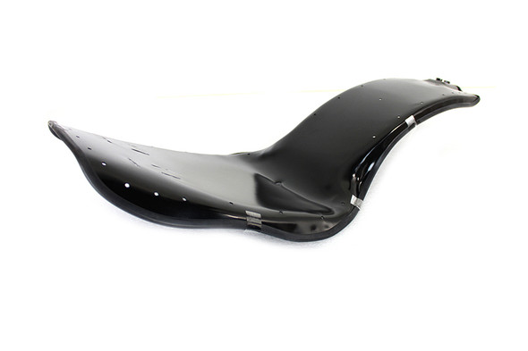 Corbin Gentry - Black Banana Seat Pan Painted fits '71-'84 FX, '58-'84 FL Models